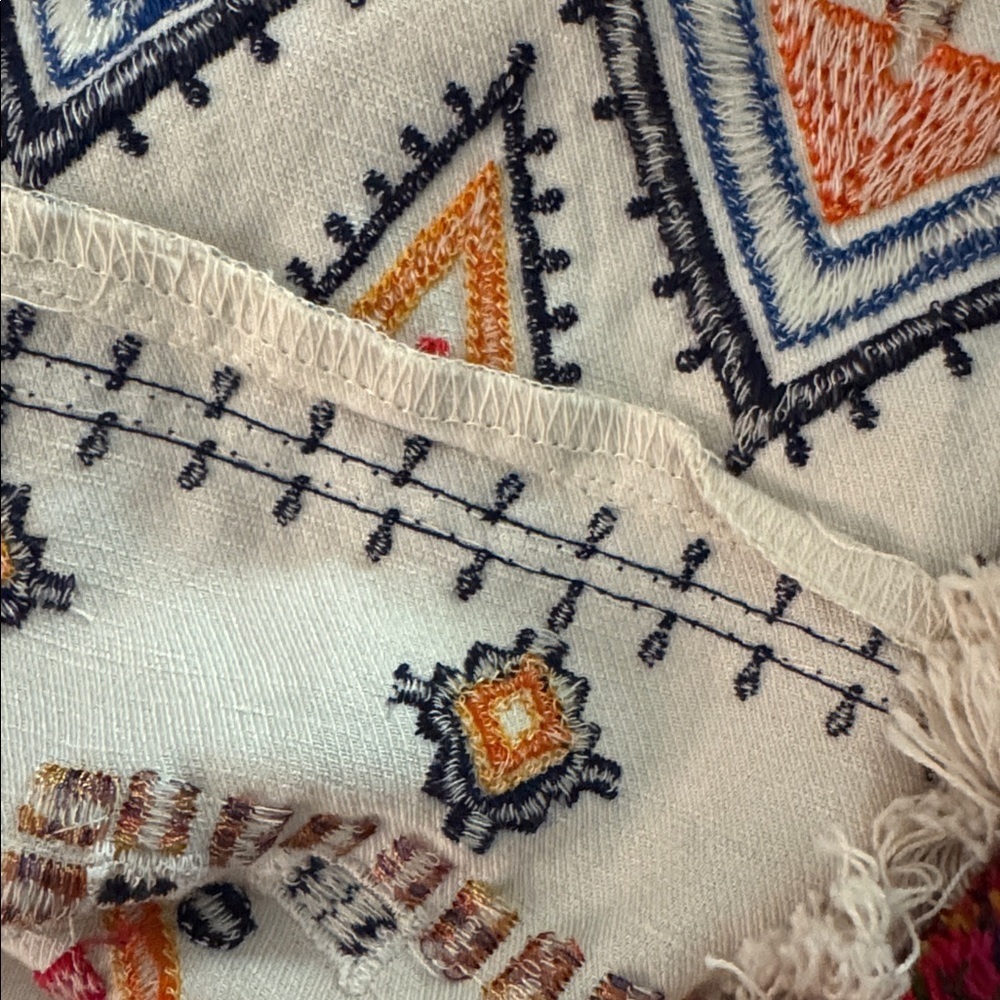 Anthropologie Akemi +Kin size 2 Embroidered Mini Dress - Picture 11 of 11